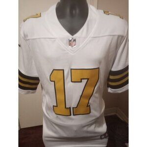 New Orleans Saints Emmanuel Sanders #17 White Jersey Nike On Field NFL Men’s (S)